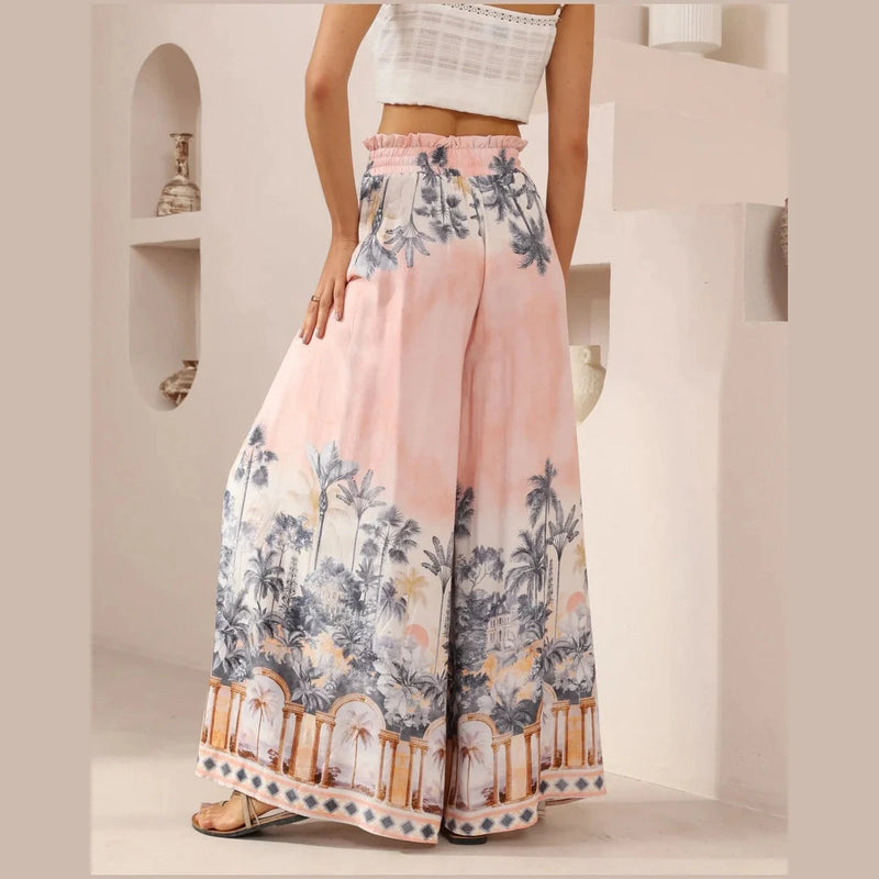 Nora High Waisted Wide Leg Pants Pants Iris Maxi 