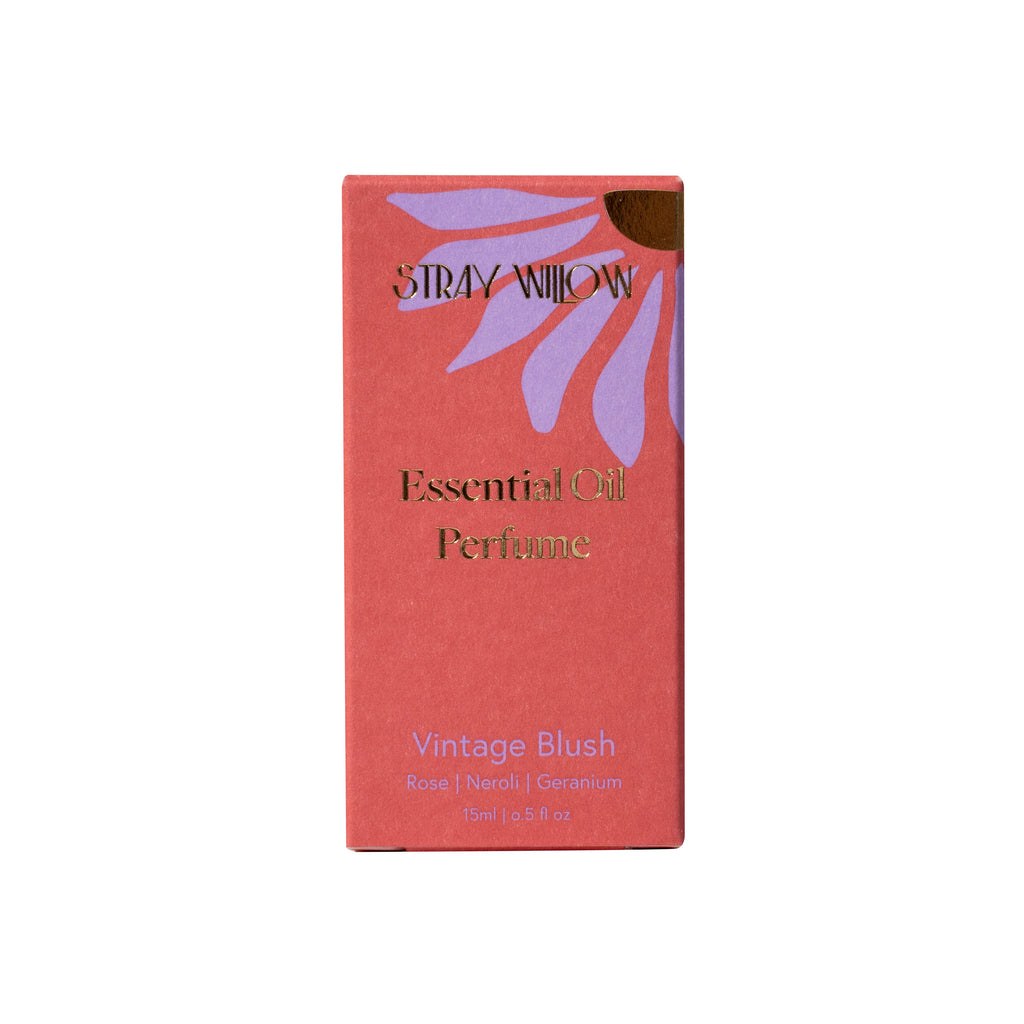 Essential Oil Perfume Roller - Vintage Blush PERFUME Stray Willow 