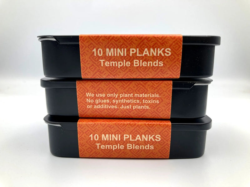 Mini Sampler Tin - Temple Blend Range - Handmade Incense Incense Tribe Earth 