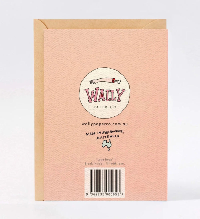 Love Bugs Card Cards Wally Paper Co 