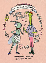 Love Bugs Card Cards Wally Paper Co 