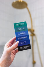 Menthol Shower Steamer - 6 Pack Bath Salts Wild Emery 