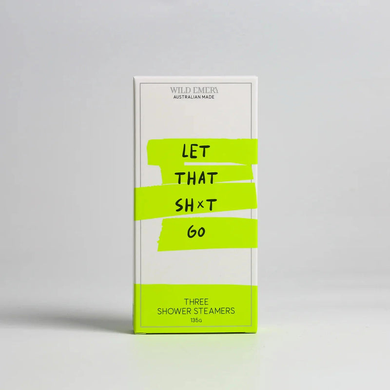 Let that Shxt Go - Shower Steamer 3 Pack Bath Salts Wild Emery 