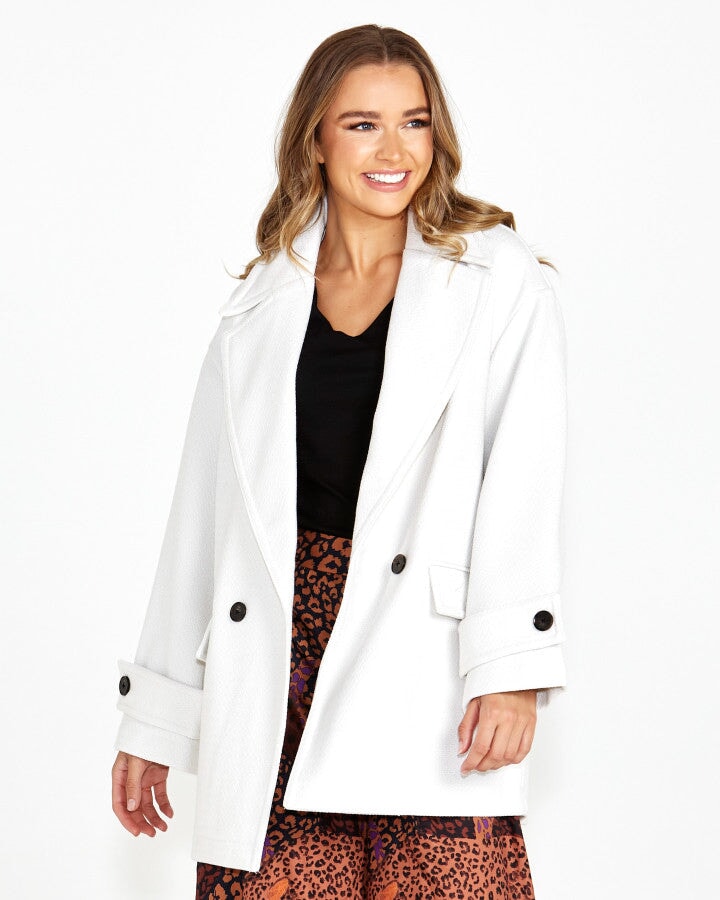 Astra Boyfriend Coat Jacket Sass 