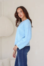 Milly Stitch Knit - Blue Knit Miracle 