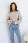 Tilly Stitch Knit Crew Neck - Mocha Knit Miracle 