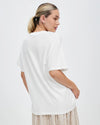 Badlands Tee - White Tee All About Eve 