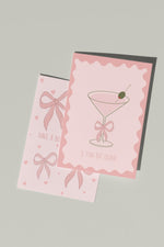 A Tini Bit Older Wavy Pink | BIRTHDAY CARD From Rosalie 