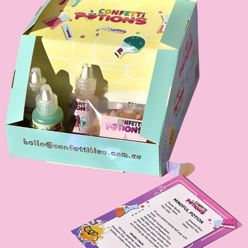 Science Discovery Potion Kit Confetti Blue 