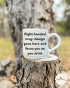 Ceramic Mug - Sun: Without handle Wolf and Clay Pty Ltd 