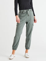 Canterbury Lyocell Cargo Pants - Khaki Pants Betty Basics 