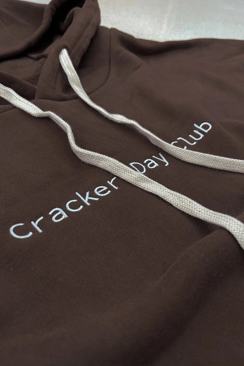 **PRE ORDER** Cloud Racer Hoodie - Chocolate Jumper Cracker Day Club 