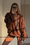 **PRE ORDER** Cloud Racer Hoodie - Chocolate Jumper Cracker Day Club 