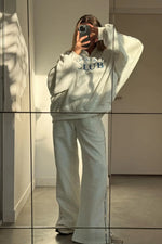 **PRE ORDER** Cloud Racer Sweatpants - Gray Marle trackpant Cracker Day Club 