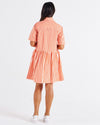 Denver Cotton Dress - Tangerine Stripe Dress Betty Basics 