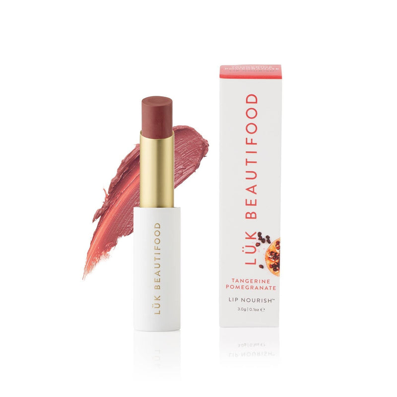 Lip Nourish Lipstick Lipstick LUK Beautifood Tangerine Pomegranate 