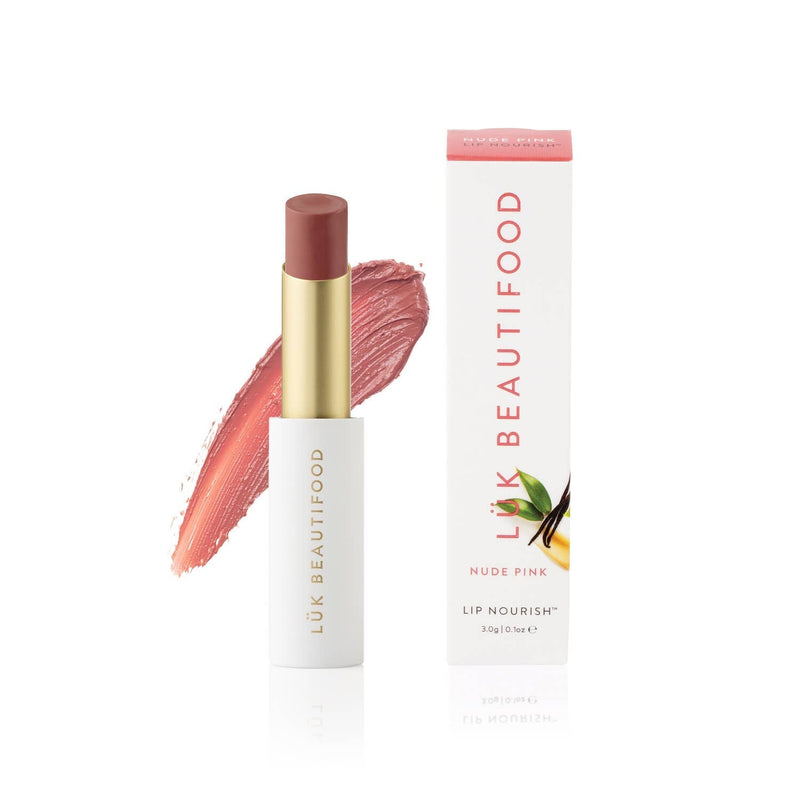 Lip Nourish Lipstick Lipstick LUK Beautifood Nude Pink 