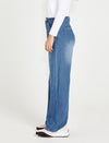 Emerald High Waisted Wide Leg Jeans - 80 Wash Pants Sass 