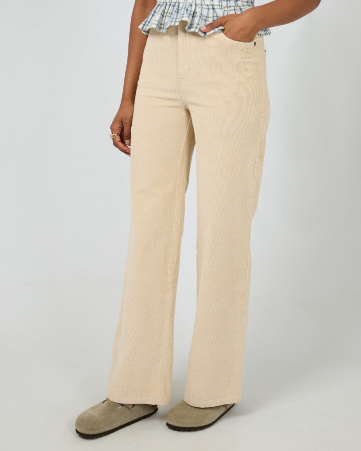 Emma Cord Pant - Vanilla Pants All About Eve 