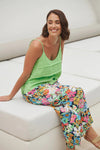 Esprit Pant - Navy Flourish Top Eb & Ive 
