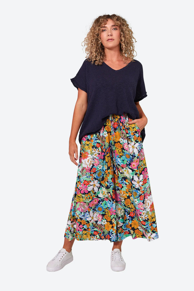 Esprit Pant - Navy Flourish Top Eb & Ive 