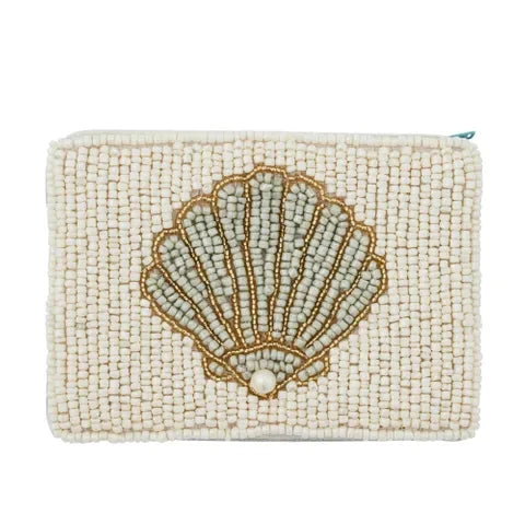 Venus Beaded Pouch - Seafoam Homewares Coast To Coast 