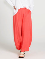 Francesca Wide Leg Pant - Pink Pants Sass 