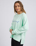 Glider Crew - Mint Jumper Foxwood 