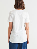 Hamilton Tee - White Shirts & Tops Betty Basics 