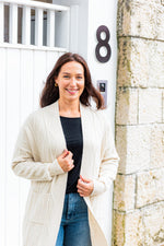Hodge Cardigan - Ivory Cardigan Boho Australia 
