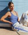 Rani Knit Tank - Blue Top White Closet 