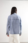 Mason Oversized Denim Jacket Top Refuge 