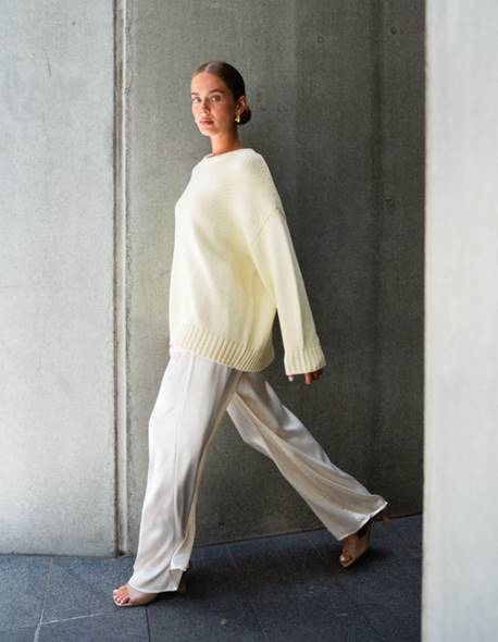 Isadora Crew - Butter Knit White Closet 