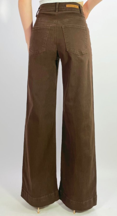 Harmony Jean - Chocolate Pants Country Denim 