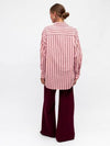 AZALEA STRIPE SHIRT Top White Closet 