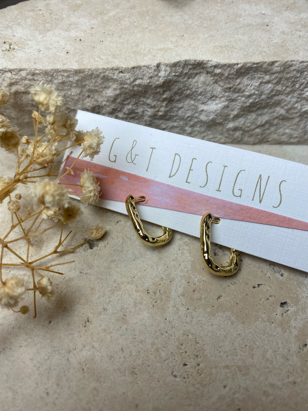 Athena Hoop Earrings Earrings G & T Designs 
