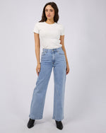 JACQUI WIDE LEG - Light Blue Pants All About Eve 
