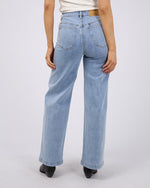 JACQUI WIDE LEG - Light Blue Pants All About Eve 