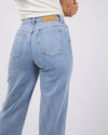 JACQUI WIDE LEG - Light Blue Pants All About Eve 