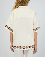 Los Cabos Shirt Vintage White Shirt Silent Theory 