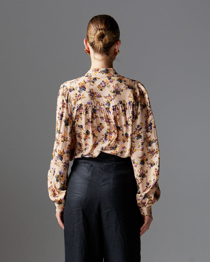 Loyal Blouse - Violet Floral Blouse Fate + Becker 