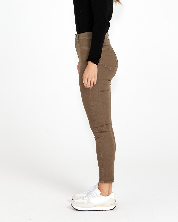 Luella Stretch Jean - Khaki Pants Sass 