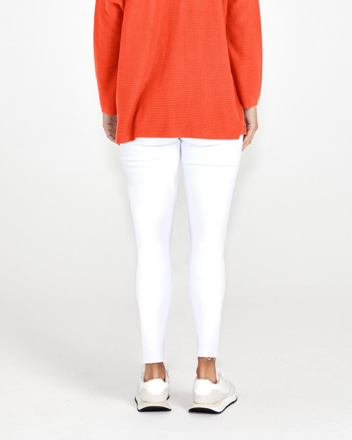 Luella Stretch Jean - White Pants Sass 