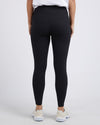 Luxe Rib Legging Black Leggings Foxwood 