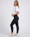 Luxe Rib Legging Black Leggings Foxwood 