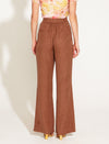 One And Only High Waisted Flared Pant - Mocha Pants Fate + Becker 