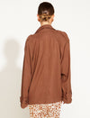 One And Only Oversized Blazer - Mocha Jacket Fate + Becker 