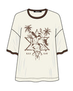 PONY ISLAND OVERSIZED TEE Tee All About Eve 