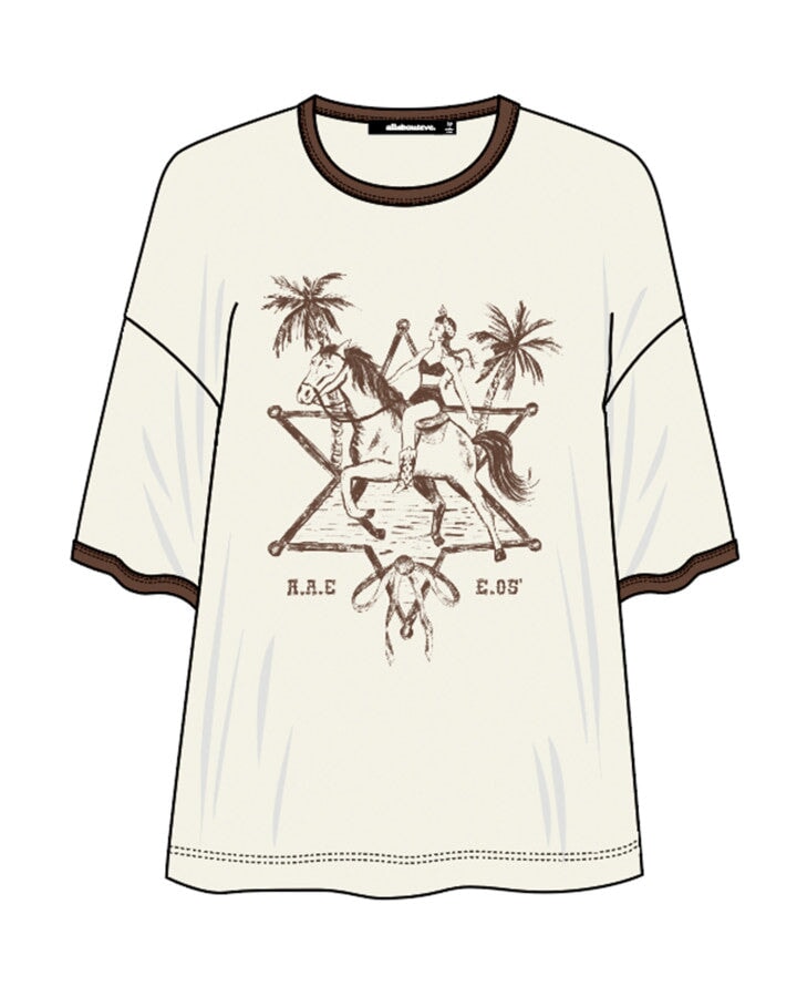 PONY ISLAND OVERSIZED TEE Tee All About Eve 