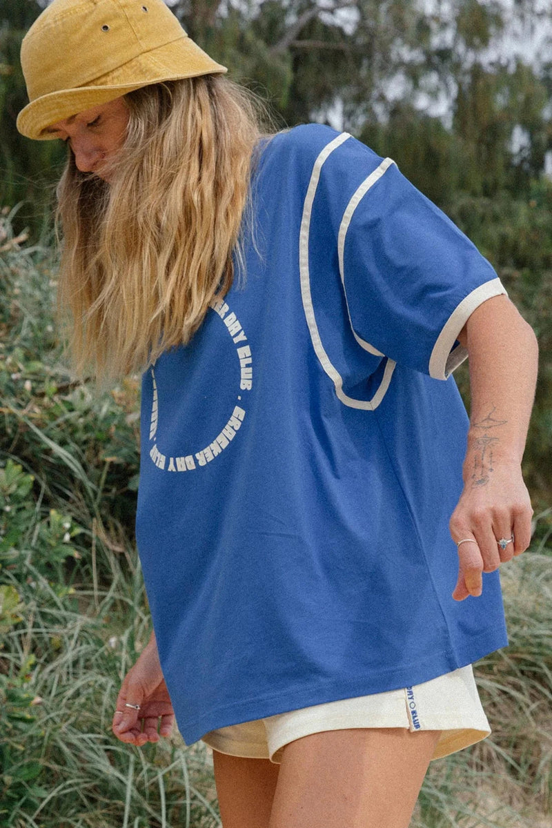 **PRE ORDER** Racer Club Tee Shirt - Blue Tee Cracker Day Club 